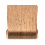 Handyhalter aus Walnuss- und Pappelholz für den Schreibtisch farbe holzton fünfte Ansicht