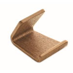 Handyhalter aus Walnuss- und Pappelholz für den Schreibtisch farbe holzton sechste Ansicht