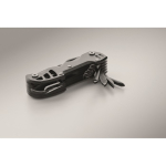 Multifunktionsmesser aus Aluminium und Edelstahl. 13-in-1 mit Etui farbe schwarz sechstes Detailbild