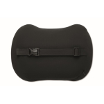 Ergonomisches Memory-Schaumkissen zur Lendenstütze farbe schwarz sechste Ansicht