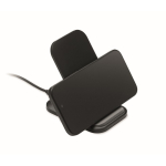 Faltbarer kabelloser Ladeständer für Mobiltelefon und USB-C-Laden 15 W farbe schwarz fünfte Ansicht