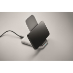 Faltbarer kabelloser Ladeständer für Mobiltelefon und USB-C-Laden 15 W farbe weiß siebtes Detailbild