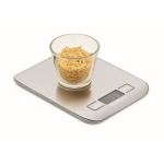 Digitale Küchenwaage aus Edelstahl mit Display bis 5 kg farbe silber zweite Ansicht
