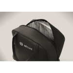 3-in-1-Notfallset mit AM/FM-Radio und LED-Taschenlampe in Kühltasche farbe schwarz Hauptansicht