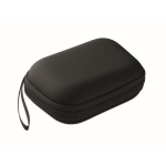 3-in-1-Notfallset mit AM/FM-Radio und LED-Taschenlampe in Kühltasche farbe schwarz