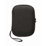 3-in-1-Notfallset mit AM/FM-Radio und LED-Taschenlampe in Kühltasche farbe schwarz