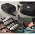 3-in-1-Notfallset mit AM/FM-Radio und LED-Taschenlampe in Kühltasche farbe schwarz