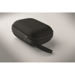3-in-1-Notfallset mit AM/FM-Radio und LED-Taschenlampe in Kühltasche farbe schwarz Detailbild