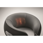 Wiederaufladbares Nackenmassagekissen aus Memory-Schaum mit Tragegriff farbe schwarz siebtes Detailbild