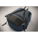 Wasserabweisender Reiserucksack aus Nylon mit mehreren Fächern, 20 L farbe blau fünftes Detailbild