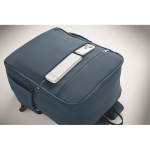 Wasserabweisender Reiserucksack aus Nylon mit mehreren Fächern, 20 L farbe blau achtes Detailbild