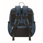 Wasserabweisender Reiserucksack aus Nylon mit mehreren Fächern, 20 L farbe blau neunte Ansicht