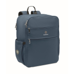 Wasserabweisender Reiserucksack aus Nylon mit mehreren Fächern, 20 L farbe blau Hauptansicht