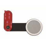 Magnetische Handyhalterung aus Aluminium mit Metallring farbe schwarz vierte Ansicht