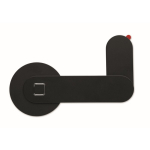 Magnetische Handyhalterung aus Aluminium mit Metallring farbe schwarz neunte Ansicht