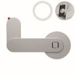 Magnetische Handyhalterung aus Aluminium mit Metallring farbe silber