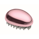 Haarbürste aus Kunststoff und Aluminium mit Entwirrfunktion farbe rosa