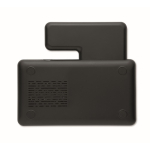 Faltbare kabellose 3-in-1-Ladestation mit integriertem Ständer, 15 W farbe schwarz neunte Ansicht