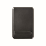 Reiseset mit magnetischer Powerbank, 5.000 mAh, und USB-C-Ladegerät farbe schwarz neunte Ansicht
