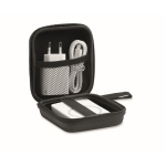 Reiseset mit magnetischer Powerbank, 5.000 mAh, und USB-C-Ladegerät farbe weiß zehnte Ansicht