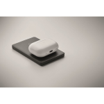 Magnetische Powerbank aus recyceltem Aluminium mit Kabel und Ring, 5.000 mAh farbe schwarz siebtes Detailbild