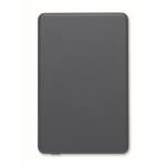 Magnetische Powerbank aus recyceltem Aluminium mit Kabel und Ring, 5.000 mAh farbe marineblau neunte Ansicht