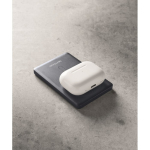 Magnetische Powerbank aus recyceltem Aluminium mit Kabel und Ring, 5.000 mAh farbe marineblau Stimmungsbild Hauptansicht