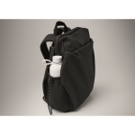 Wasserabweisender Nylon-Laptoprucksack, kompatibel mit 16 Zoll farbe schwarz viertes Detailbild