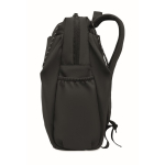 Wasserabweisender Nylon-Laptoprucksack, kompatibel mit 16 Zoll farbe schwarz zehnte Ansicht