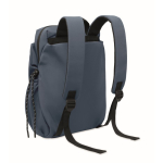 Wasserabweisender Nylon-Laptoprucksack, kompatibel mit 16 Zoll farbe mattschwarz zweite Ansicht