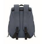 Wasserabweisender Nylon-Laptoprucksack, kompatibel mit 16 Zoll farbe mattschwarz neunte Ansicht