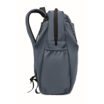 Wasserabweisender Nylon-Laptoprucksack, kompatibel mit 16 Zoll farbe mattschwarz