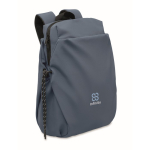 Wasserabweisender Nylon-Laptoprucksack, kompatibel mit 16 Zoll farbe mattschwarz Hauptansicht