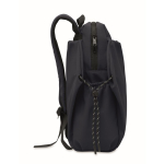 Wasserabweisender Nylon-Laptoprucksack, kompatibel mit 16 Zoll farbe marineblau achte Ansicht