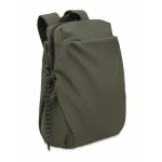 Wasserabweisender Nylon-Laptoprucksack, kompatibel mit 16 Zoll farbe dunkelgrün