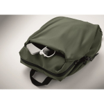 Wasserabweisender Nylon-Laptoprucksack, kompatibel mit 16 Zoll farbe dunkelgrün fünftes Detailbild