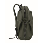 Wasserabweisender Nylon-Laptoprucksack, kompatibel mit 16 Zoll farbe dunkelgrün achte Ansicht
