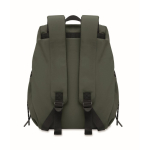 Wasserabweisender Nylon-Laptoprucksack, kompatibel mit 16 Zoll farbe dunkelgrün neunte Ansicht