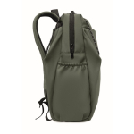 Wasserabweisender Nylon-Laptoprucksack, kompatibel mit 16 Zoll farbe dunkelgrün