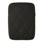 Gepolsterte Nylon-Laptoptasche mit Frontfach für 15 Zoll farbe schwarz