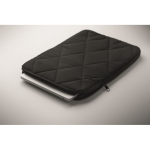 Gepolsterte Nylon-Laptoptasche mit Frontfach für 15 Zoll farbe schwarz viertes Detailbild
