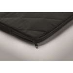 Gepolsterte Nylon-Laptoptasche mit Frontfach für 15 Zoll farbe schwarz sechstes Detailbild