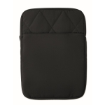 Gepolsterte Nylon-Laptoptasche mit Frontfach für 15 Zoll farbe schwarz