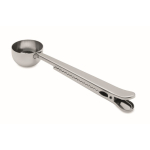 Messlöffel aus Edelstahl mit Verschlussclip 15 ml farbe silber zweite Ansicht