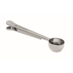 Messlöffel aus Edelstahl mit Verschlussclip 15 ml farbe silber Hauptansicht