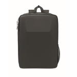 Laptop-Rucksack aus RPET 600D mit harter Front 15 Zoll farbe schwarz dritte Ansicht