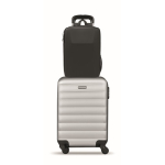 Laptop-Rucksack aus RPET 600D mit harter Front 15 Zoll farbe schwarz fünfte Ansicht