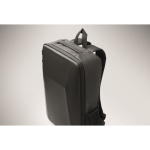 Laptop-Rucksack aus RPET 600D mit harter Front 15 Zoll farbe schwarz fünftes Detailbild