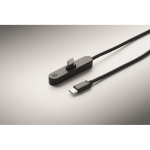 1 Meter USB-C-Kabel zum Laden und zur Datenübertragung 60 W farbe schwarz siebtes Detailbild