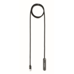 1 Meter USB-C-Kabel zum Laden und zur Datenübertragung 60 W farbe schwarz Hauptansicht